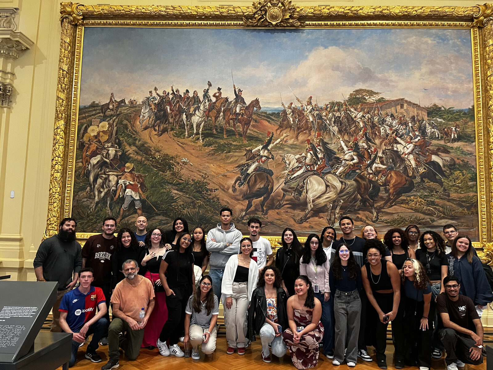 Visita do CUJA ao Museu do Ipiranga