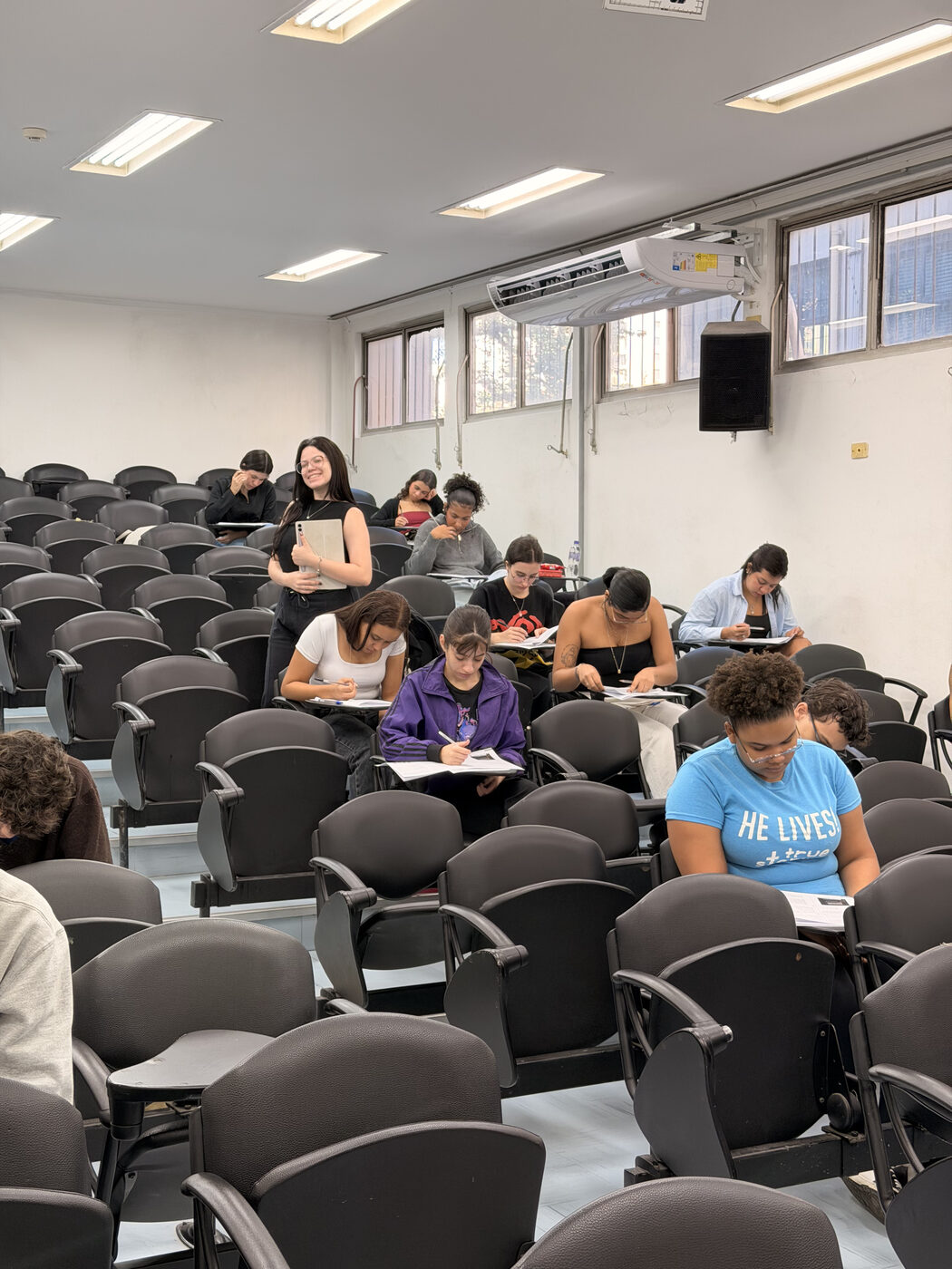 Sala de simulado do CUJA
